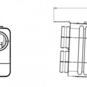 040 aircycle 1.1 Ceiling Mount Dimensions
