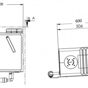 041 aircycle 1.1 Floor Mount Dimensions